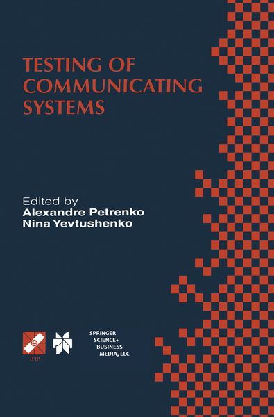 Produktbild: Testing of Communicating Systems
