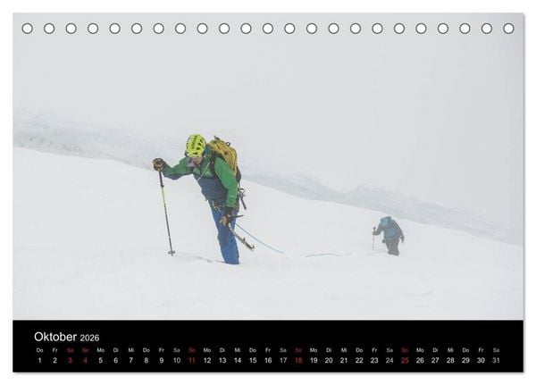 Produktbild: Climbing Solutions - Bergsport weltweit (Tischkalender 2026 DIN A5 quer), CALVENDO Monatskalender