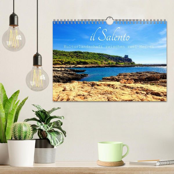 Produktbild: il Salento Kulturlandschaft zwischen zwei Meeren (Wandkalender 2026 DIN A4 quer), CALVENDO Monatskalender