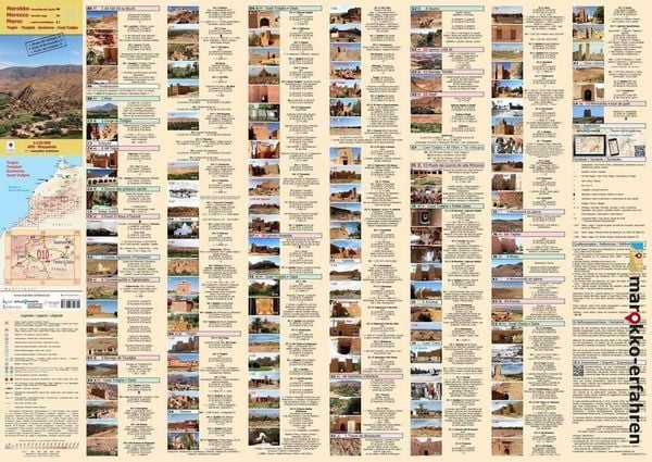 Produktbild: O10: Tinghir - Tinejdad - Goulmima - Oued Todgha + Stra&szlig;e der Kasbahs IV + GPS-Waypoints