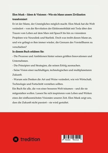 Produktbild: Elon Musk - Ideen & Visionen