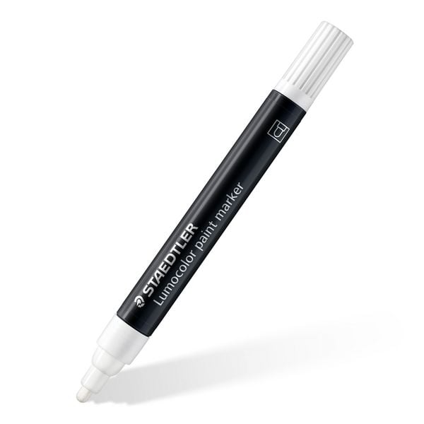 Produktbild: STAEDTLER Mars Lumocolor Schreib- und Zeichbedarf Lumocolor paint marker Acryl-Marker m. Rundspitze, 10er Set