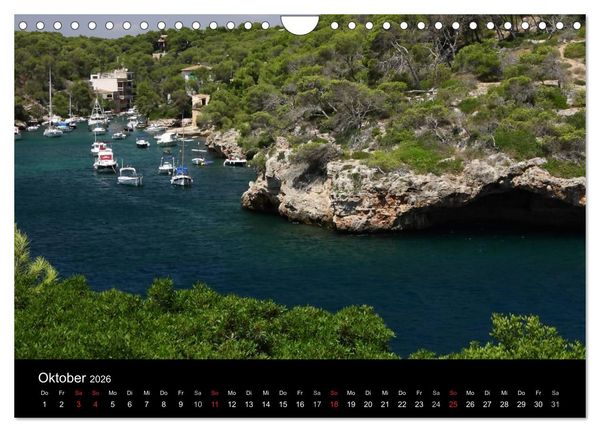 Produktbild: Mallorca 2026 - Insel der Tr&auml;ume (Wandkalender 2026 DIN A4 quer), CALVENDO Monatskalender