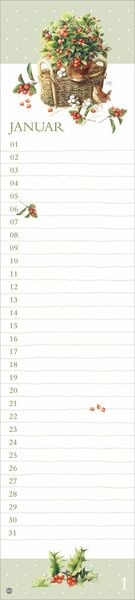 Produktbild: Marjolein Bastin: Geburtstagskalender Langplaner