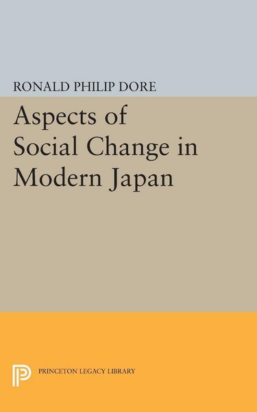 Produktbild: Aspects of Social Change in Modern Japan