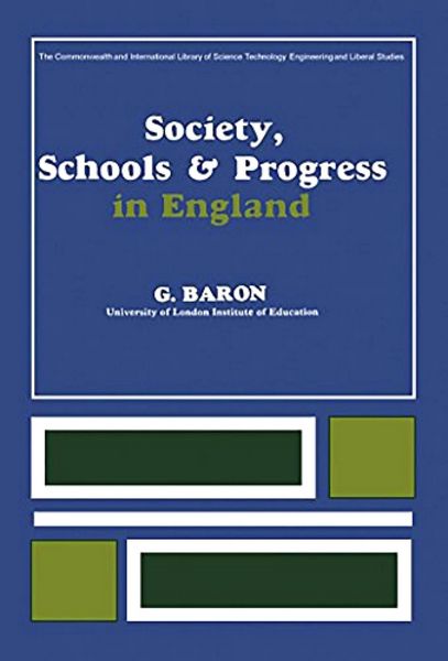 Produktbild: Society, Schools and Progress in England