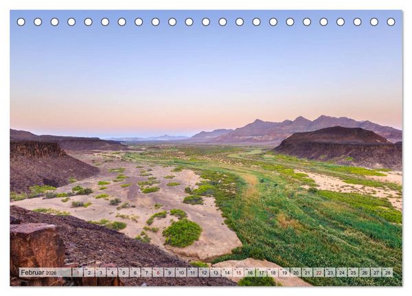 Produktbild: Namibia - Sehnsucht Afrika (Tischkalender 2026 DIN A5 quer), CALVENDO Monatskalender