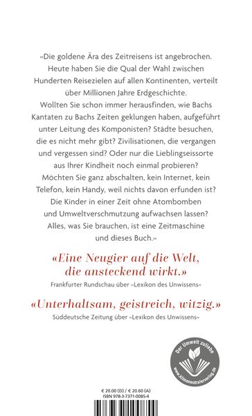 Produktbild: Handbuch f&uuml;r Zeitreisende