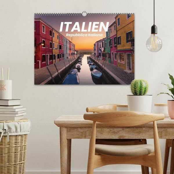 Produktbild: Italien - einzigartige Motive (Wandkalender 2026 DIN A3 quer), CALVENDO Monatskalender