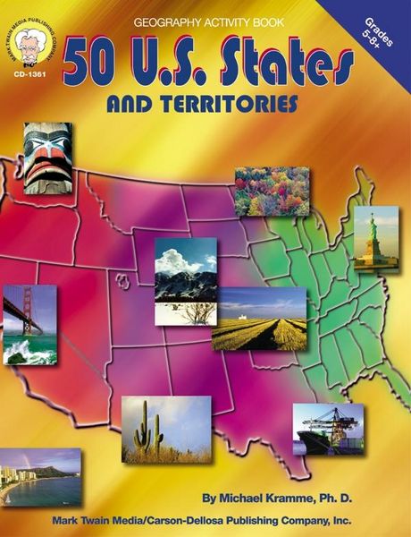 Produktbild: 50 U.S States and Territories, Grades 5 - 8