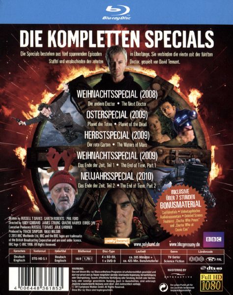 Produktbild: Doctor Who - Die kompletten Specials