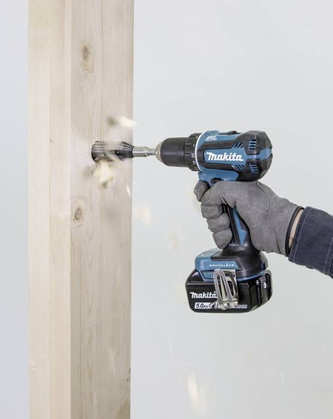 Produktbild: Makita DDF485RTJ Akku-Bohrschrauber 18 V 5.0 Ah inkl. 2. Akku, inkl. Ladeger&auml;t, inkl. Koffer