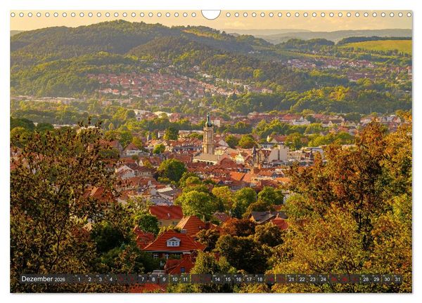 Produktbild: Ein Blick auf die Wartburgstadt Eisenach (Wandkalender 2026 DIN A3 quer), CALVENDO Monatskalender