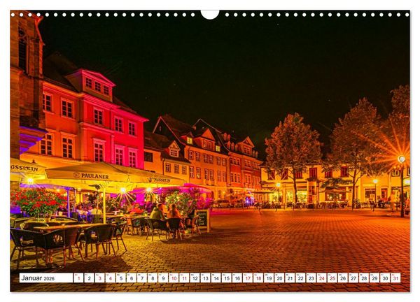 Produktbild: Rund um die Kr&auml;merbr&uuml;cke - Ein St&uuml;ck Mittelalter in Erfurt (Wandkalender 2026 DIN A3 quer), CALVENDO Monatskalender