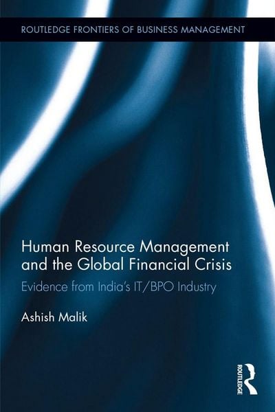 Produktbild: Human Resource Management and the Global Financial Crisis