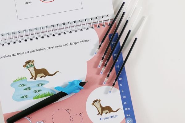 Produktbild: Schreiben lernen mit Spurrillen und Zauberstift - Buchstaben