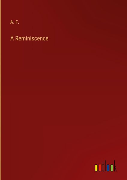 Produktbild: A Reminiscence