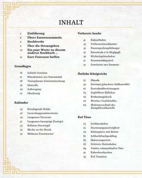 Produktbild: World of Warcraft: Neue Gen&uuml;sse aus Azeroth - Das offizielle Kochbuch