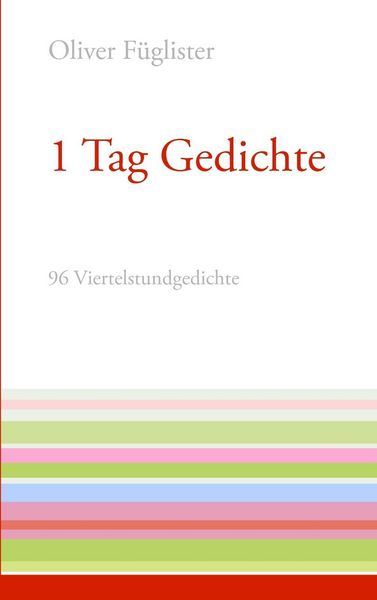 Produktbild: 1 Tag Gedichte