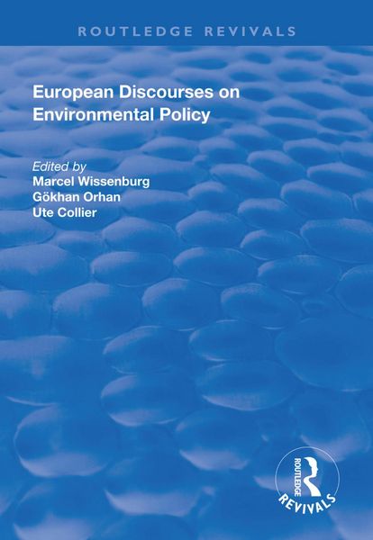Produktbild: European Discourses on Environmental Policy