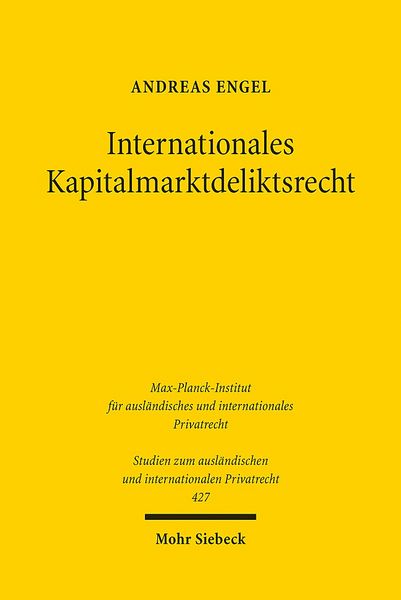 Internationales Kapitalmarktdeliktsrecht