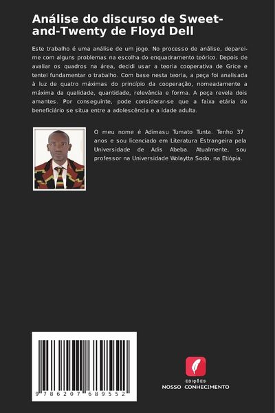 Produktbild: An&aacute;lise do discurso de Sweet-and-Twenty de Floyd Dell