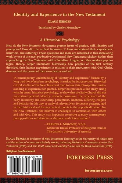 Produktbild: Identity and Experience in the New Testament