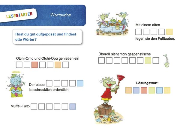 Produktbild: Die Olchis. Allein auf dem M&uuml;llberg