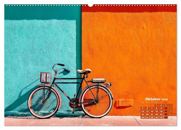 Produktbild: Die Welt in Orange (Wandkalender 2026 DIN A2 quer), CALVENDO Monatskalender