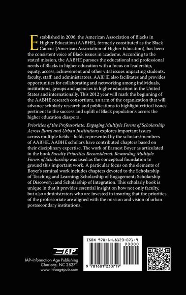 Produktbild: Priorities of the Professoriate
