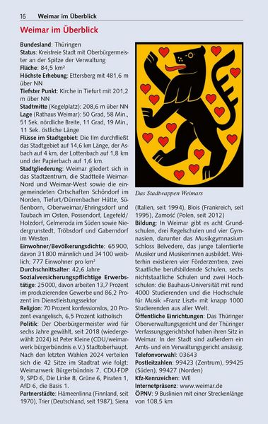 Produktbild: TRESCHER Reisef&uuml;hrer Weimar