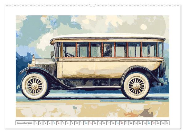 Produktbild: Eleganz auf R&auml;dern (hochwertiger Premium Wandkalender 2026 DIN A2 quer), Kunstdruck in Hochglanz
