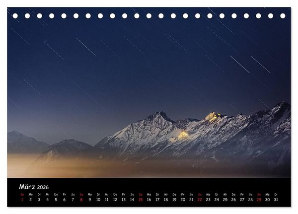 Produktbild: Tiroler Stimmungen (Tischkalender 2026 DIN A5 quer), CALVENDO Monatskalender