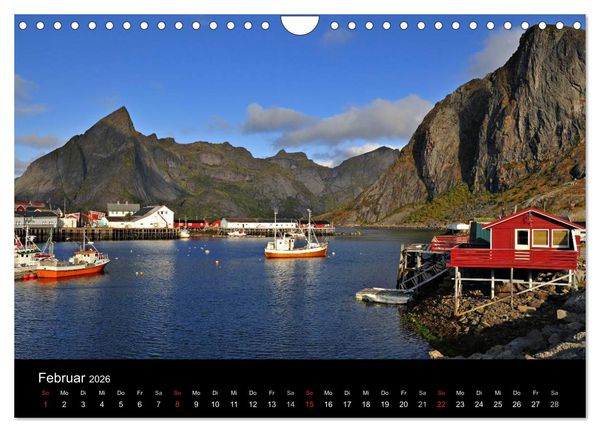 Produktbild: Norwegen (Wandkalender 2026 DIN A4 quer), CALVENDO Monatskalender