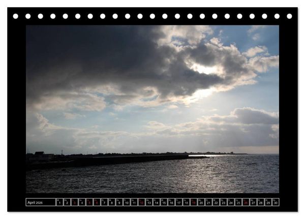 Produktbild: Licht der Bretagne (Tischkalender 2026 DIN A5 quer), CALVENDO Monatskalender