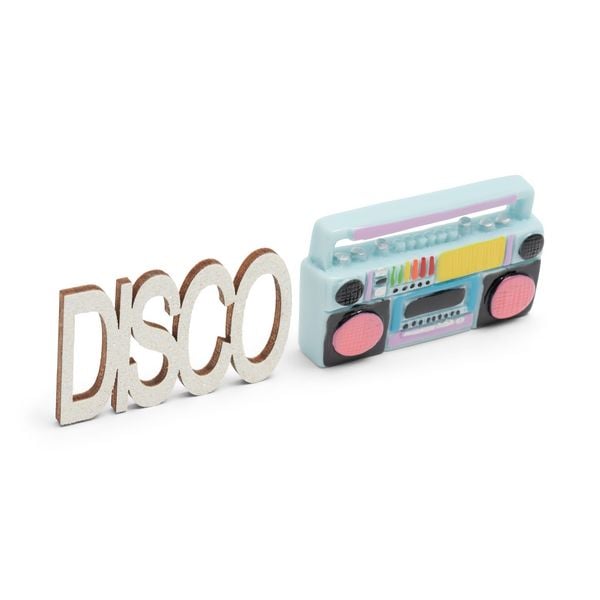 Produktbild: Wichtel Inc. Disco Schild und Recorder