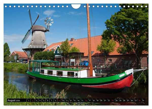 Produktbild: Windm&uuml;hlen in Deutschland (Wandkalender 2026 DIN A4 quer), CALVENDO Monatskalender