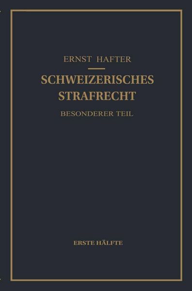 Produktbild: Schweizerisches Strafrecht. Besonderer Teil