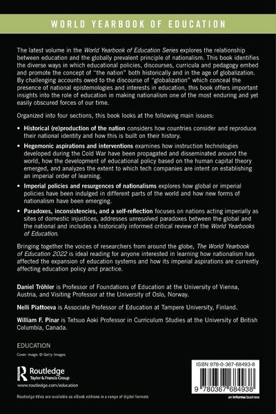 Produktbild: World Yearbook of Education 2022