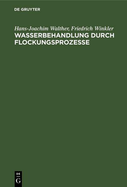 Produktbild: Wasserbehandlung durch Flockungsprozesse