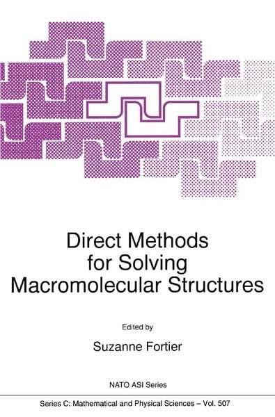 Produktbild: Direct Methods for Solving Macromolecular Structures