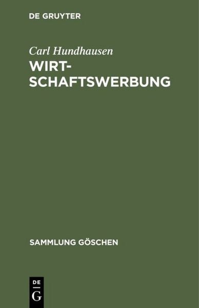 Produktbild: Wirtschaftswerbung