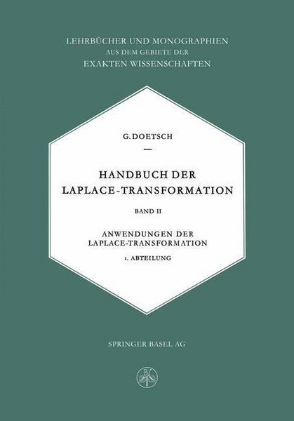 Produktbild: Handbuch der Laplace-Transformation