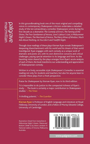 Produktbild: Shakespeare's Comedies