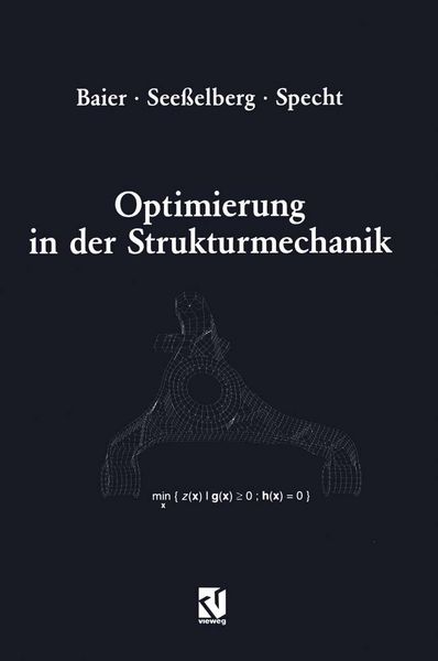 Produktbild: Optimierung in der Strukturmechanik
