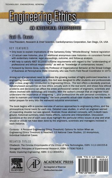 Produktbild: Engineering Ethics