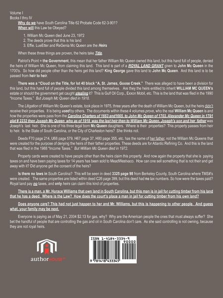 Produktbild: Regenia McQueen's Documents, You stole Twice What You Owe Me, But Not My Soul
