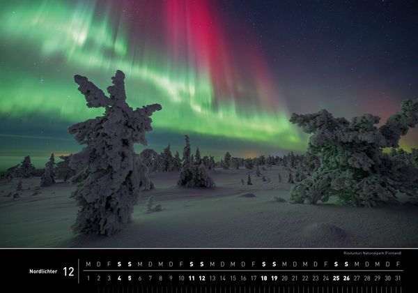 Produktbild: Nordlichter Premiumkalender 2027