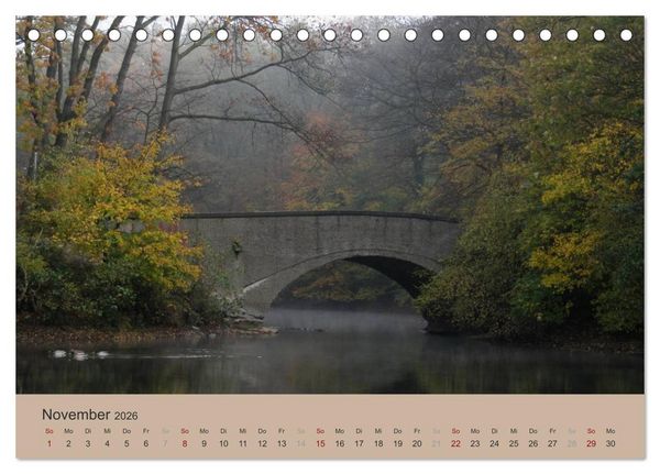 Produktbild: Krefelder Landschaften (Tischkalender 2026 DIN A5 quer), CALVENDO Monatskalender