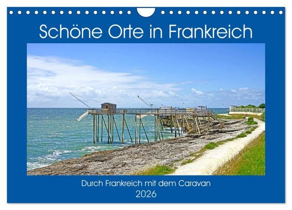 Produktbild: Sch&ouml;ne Orte in Frankreich (Wandkalender 2026 DIN A4 quer), CALVENDO Monatskalender